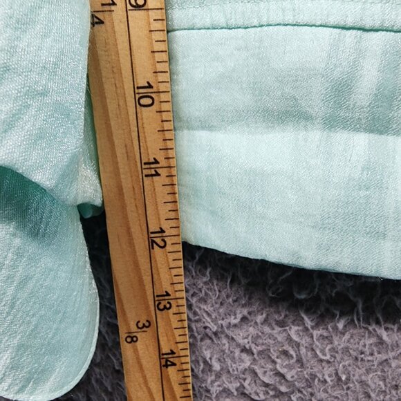Ruby Rd. Jacket Womens 18 Mint Green Lightweight Rayon/Polyester/Nylon Blend - Picture 6 of 8
